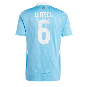 Fotbalové Dres Belgie Axel Witsel #6 Venkovní Oblečení ME 2024 Krátký Rukáv